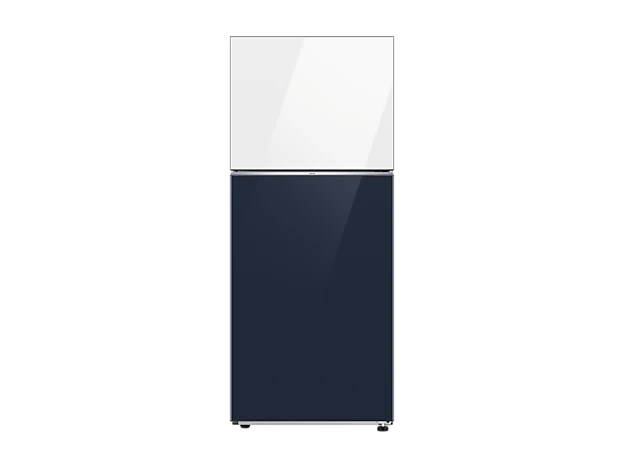 Samsung RT38CB66228ATC Bespoke AI Top Freezer Refrigerator 13.9 cu.ft. — Clean White / Clean Navy by Samsung - shop at Appliances.ph