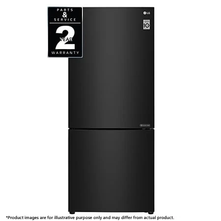 LG RUB-B160MC 15.9 cu.ft. Bottom Freezer Refrigerator — Matte Black by LG - shop at Appliances.ph