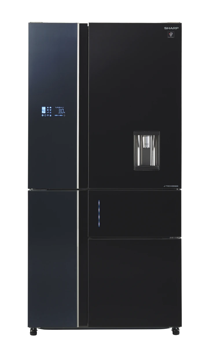 Sharp 26.8 cu.ft. 5-Door Inverter French Door Refrigerator — SJ-FTW27CVP-BK by Sharp - shop at Appliances.ph